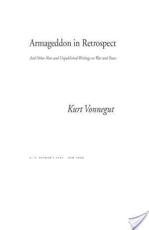 Armageddon in Retrospect