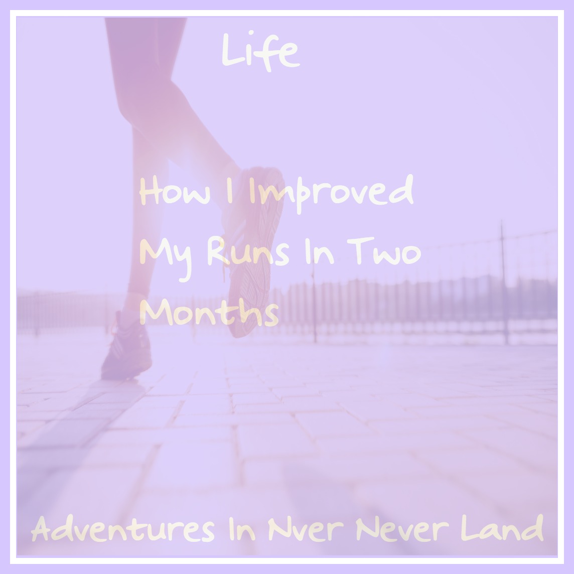 How I Improved My Runs In Two months.. Click through to read how I drastically improved my running time.