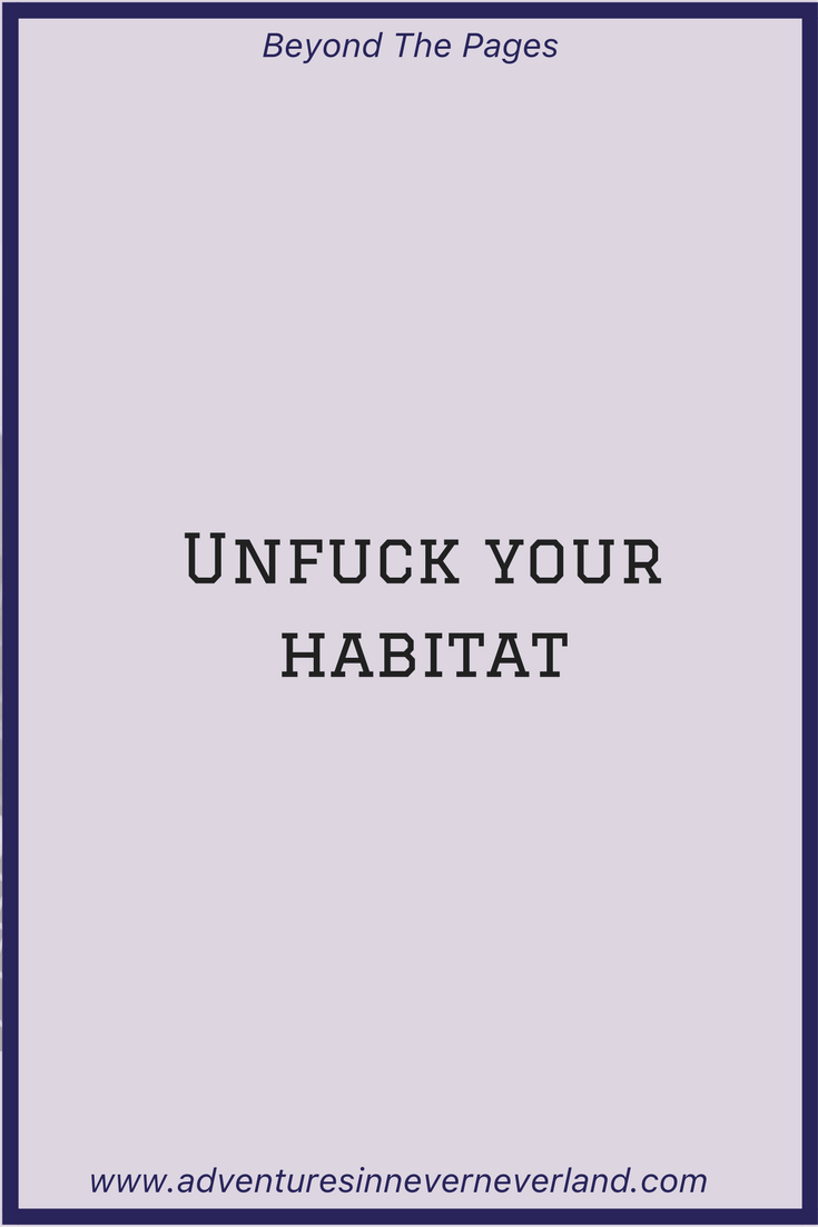 I expalin how I unfucked my habtait. #cleaning #home