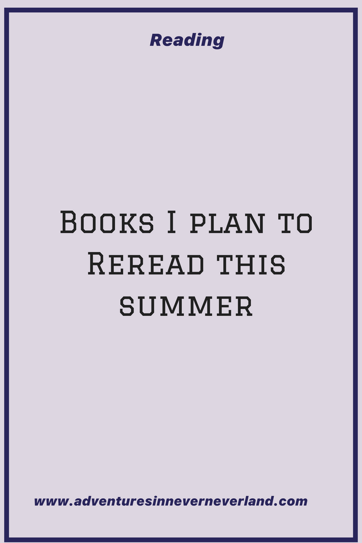 I tell what books I am planning on reading this summer